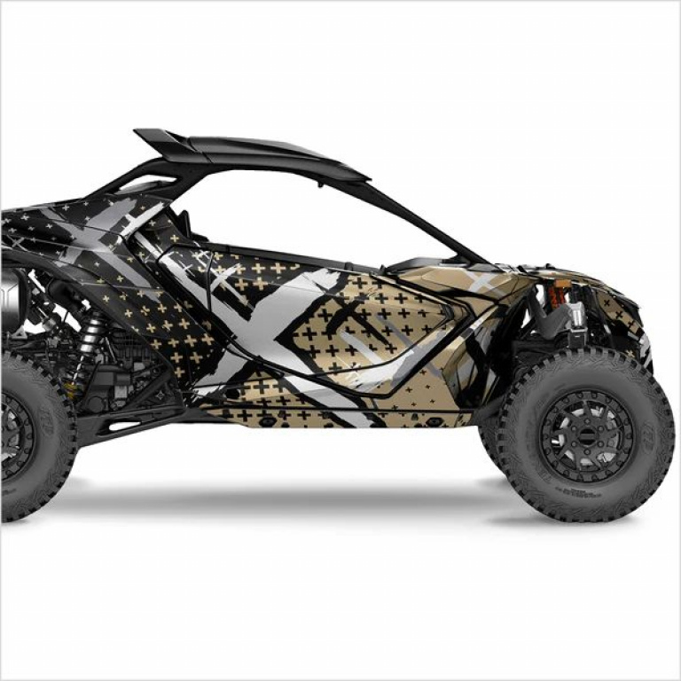 X-Design Beige XL Version for Can-Am Maverick R 2 Doors